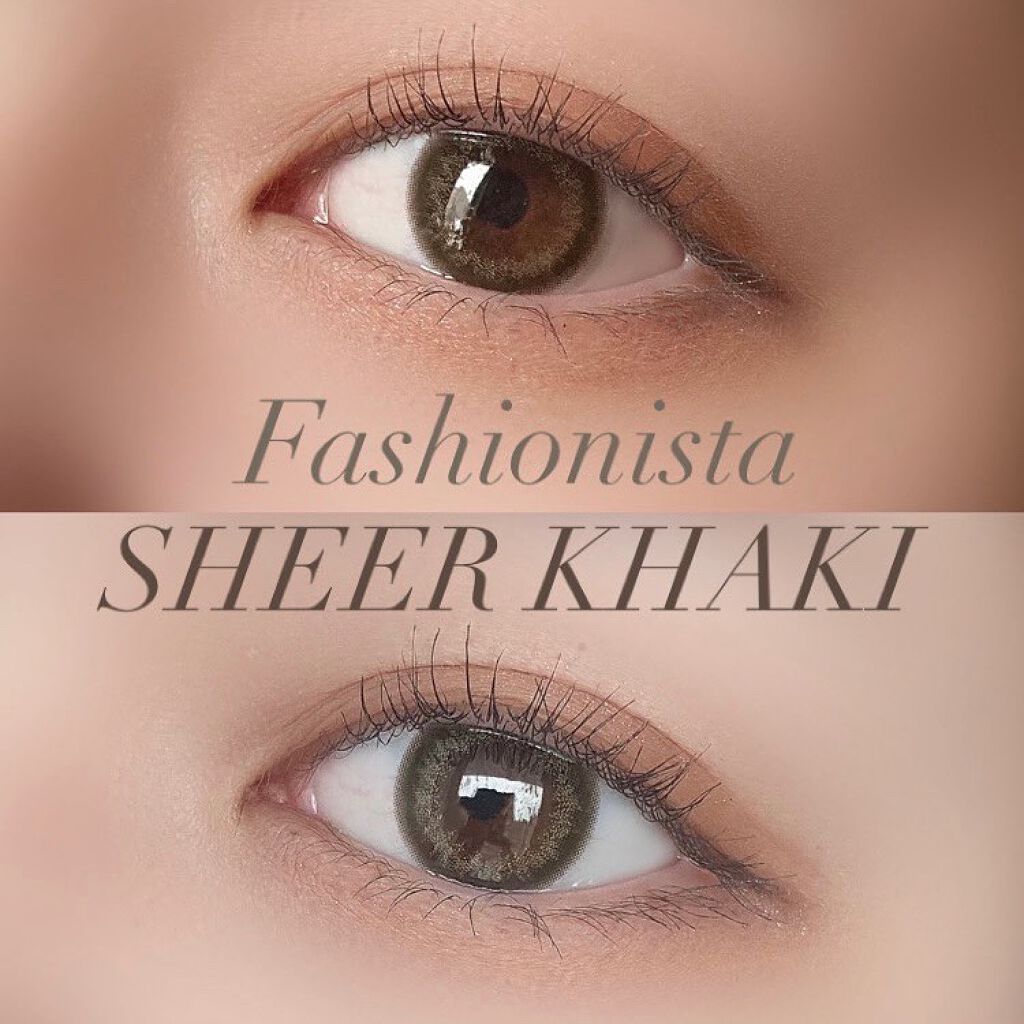 ファッショニスタ ワンデー/Fashionista/ワンデー(1DAY)カラコンを使ったクチコミ(1枚目)