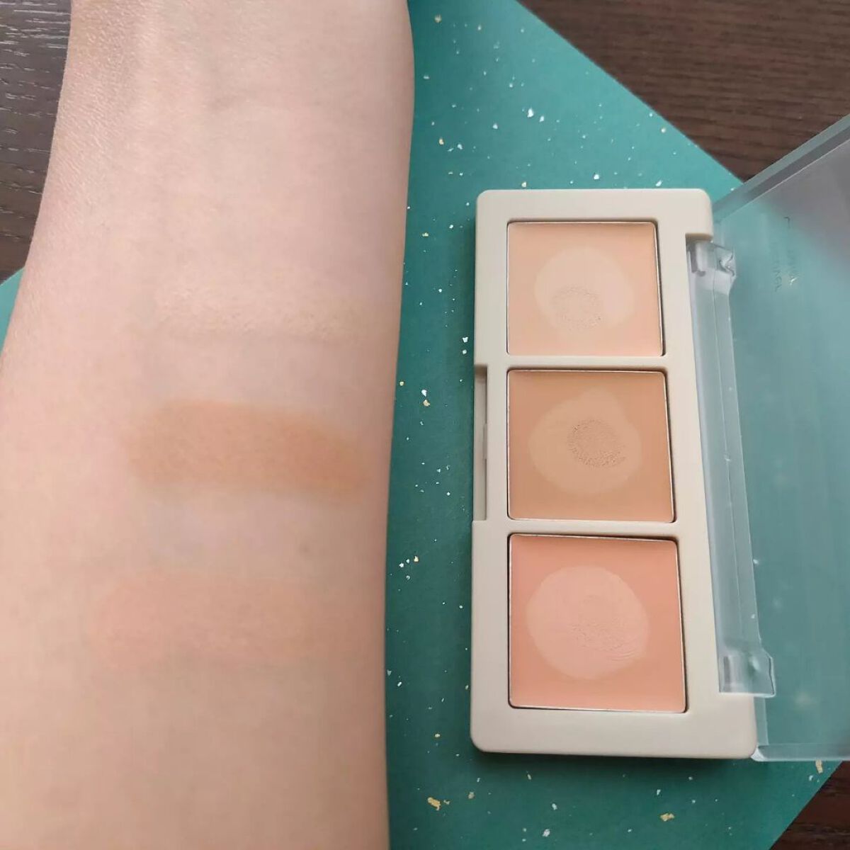 リールカバーコンシーラー/MERYTHOD/パレットコンシーラーを使ったクチコミ(2枚目)