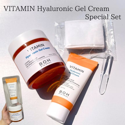 ビタミン ヒアルロニック ジェルクリーム/BIOHEAL BOH/オールインワン化粧品を使ったクチコミ(1枚目)