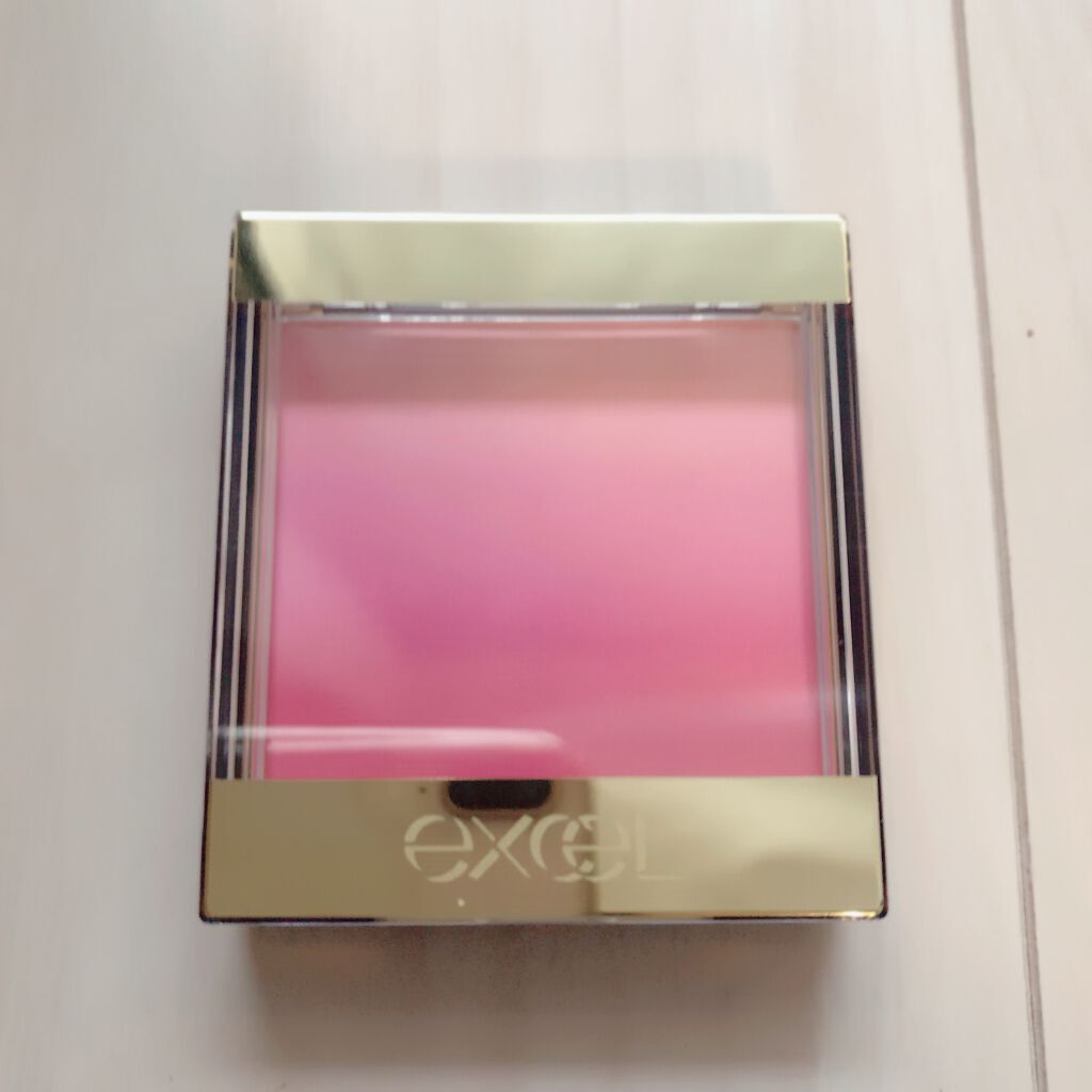 オーラティック ブラッシュ AB03 チェリッシュベイビー/excel/パウダーチークを使ったクチコミ（2枚目）