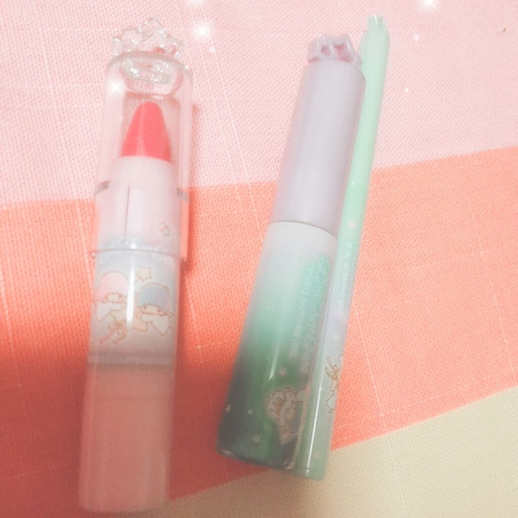 TWINKLE HAPPINESS GIRL/セリア/スティックアイシャドウを使ったクチコミ（2枚目）