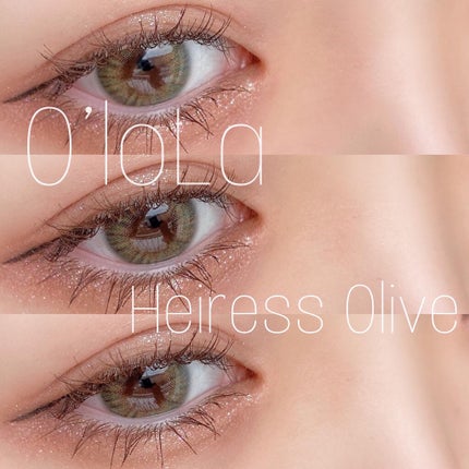 エアリス(Heiress)/OLOLA/カラーコンタクトレンズを使ったクチコミ(1枚目)