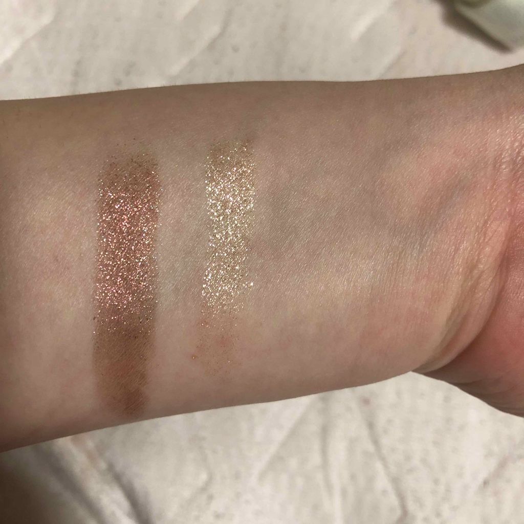 グリッタープリズム シャドウ/MISSHA/グリッターを使ったクチコミ（2枚目）