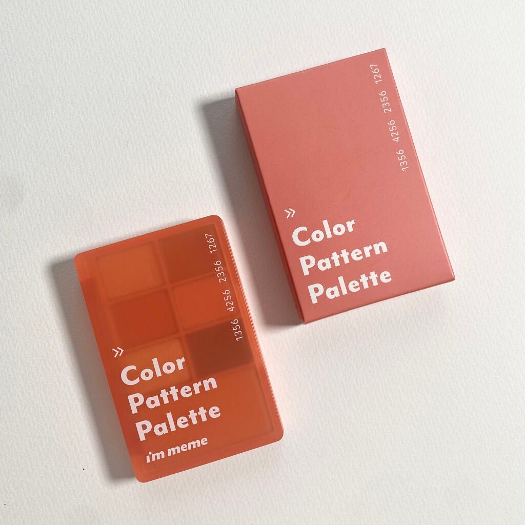 カラーパターンパレット/i’m meme/マルチパレットを使ったクチコミ(3枚目)