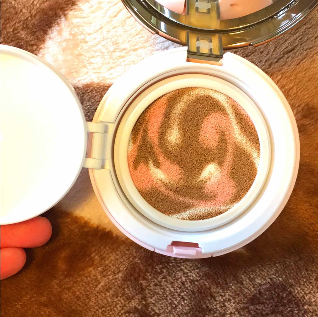 ブーケエッセンス クッションファンデーション/Elishacoy/クッションファンデーションを使ったクチコミ(2枚目)