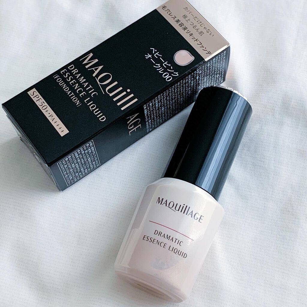 ドラマティックエッセンスリキッド/マキアージュ/リキッドファンデーションを使ったクチコミ(1枚目)