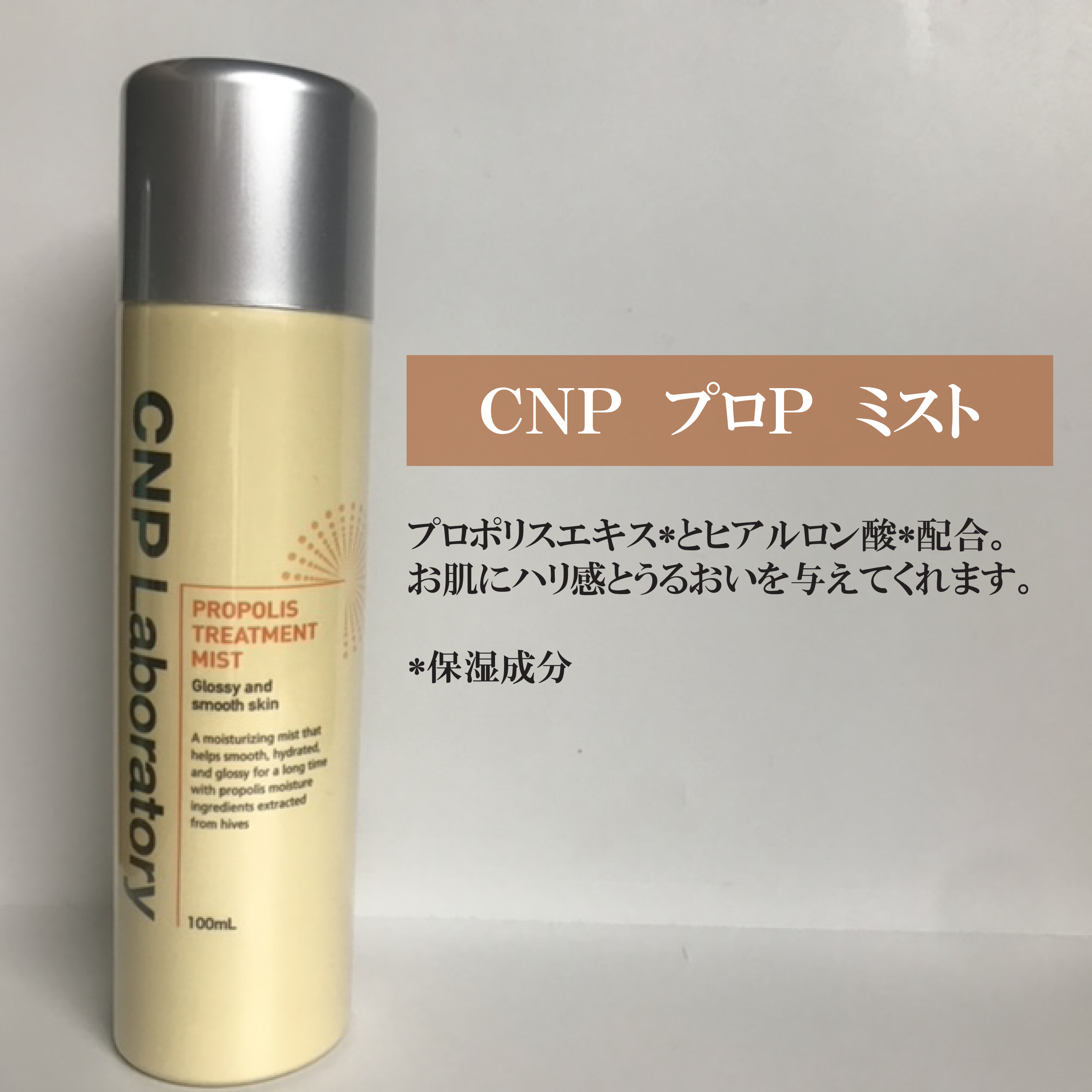 ４本 CNPプロPミスト 化粧水 スプレー しっとりつや肌 プロポリスエキス CNP Laboratory 【お買得セット】CNP プロP ミスト 100mL 4本