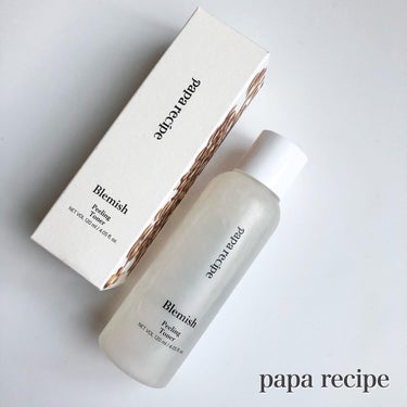 .
papa recipe 
ブレミッシュピーリングトナー

毛穴汚れや古い角質を取り除き、なめらかで透明感のある肌に仕上げるピーリングトナー🌾
#PR

-----------------------