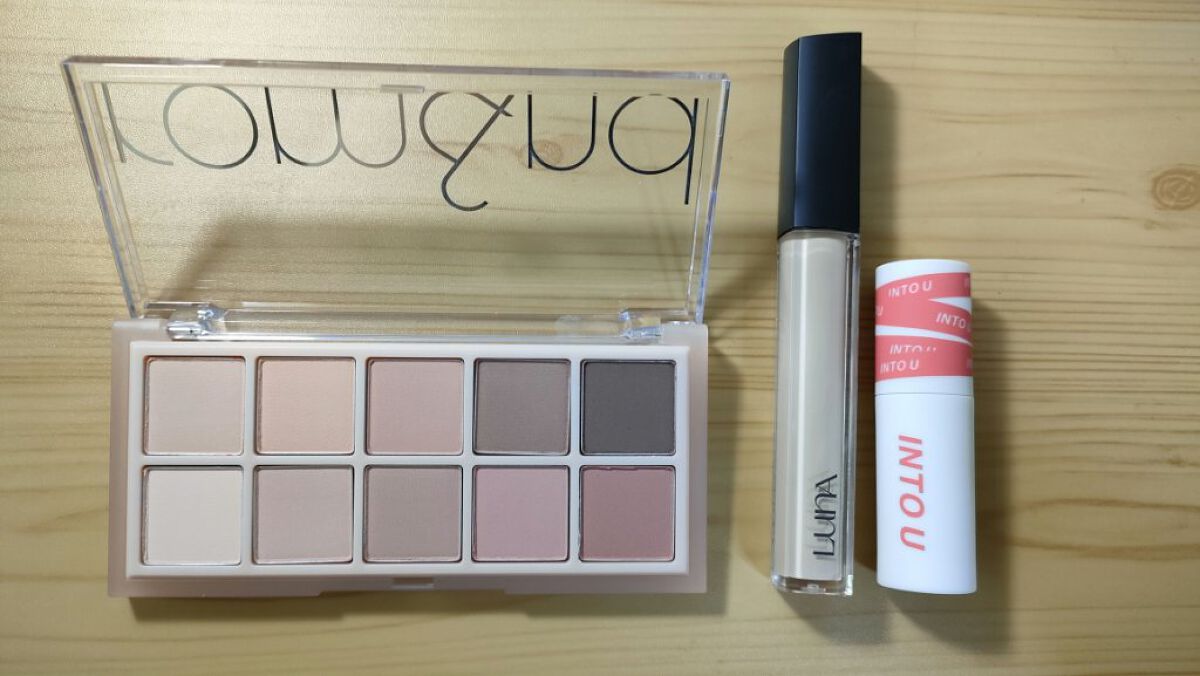 スーパーマットリップ＆チークマッド/INTO U/口紅を使ったクチコミ（2枚目）