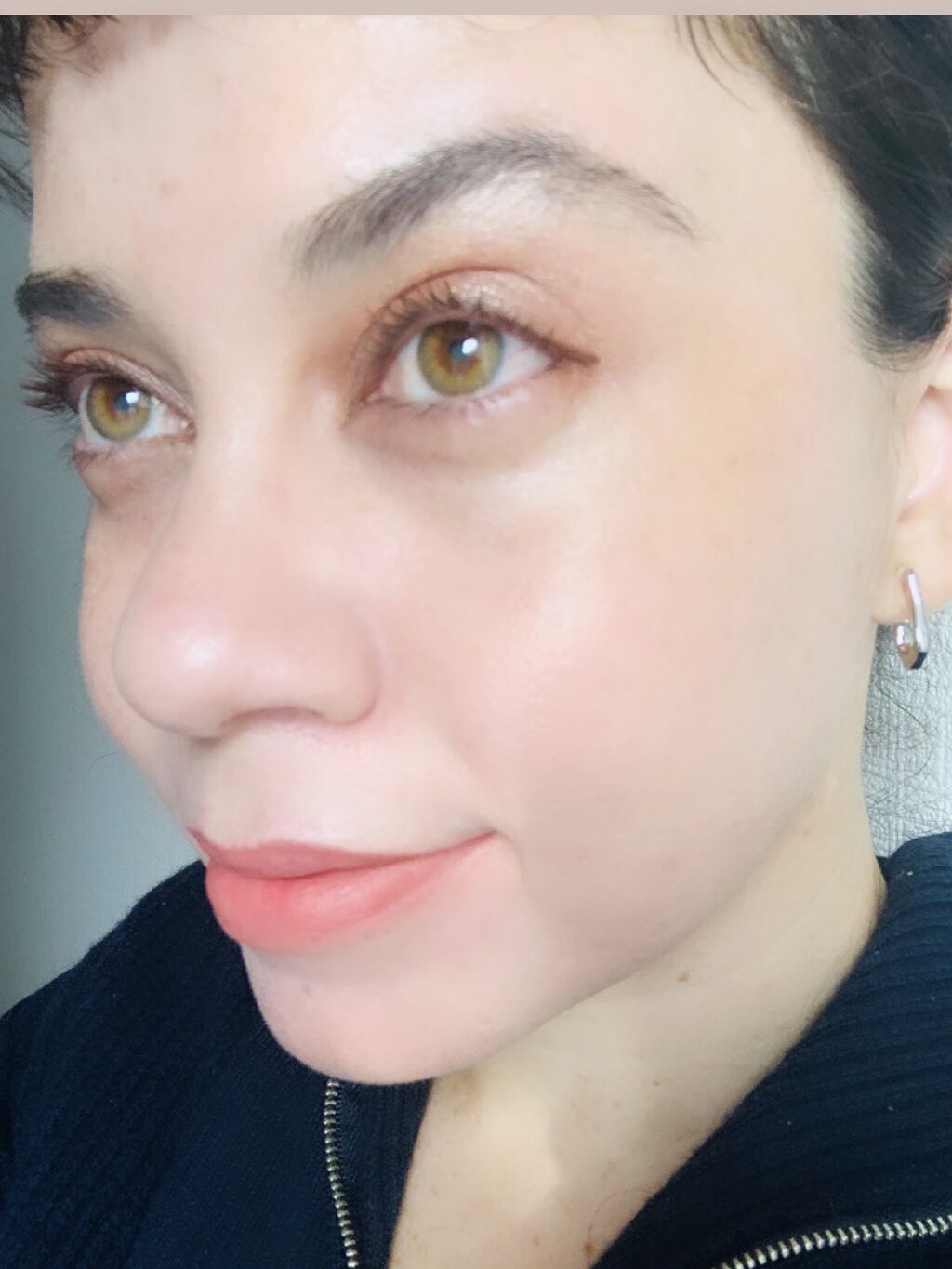 ソフトクリームチーク 62 Papaya/AMUSE/リキッドチークを使ったクチコミ（3枚目）