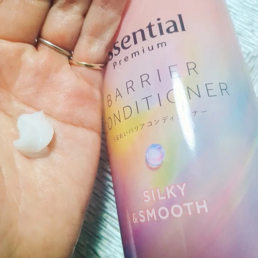 エッセンシャルプレミアム バリアシャンプー・コンディショナー シルキー&スムース/エッセンシャル/市販シャンプーを使ったクチコミ(3枚目)