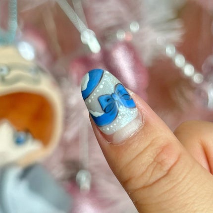 𝙼𝚒𝙺𝚒𝚝𝚝𝚢🧸💓む on LIPS 「・もたもたしてたらどんどん詰め伸びてそろそろ外す日が😭笑冬⛄️..」(4枚目)