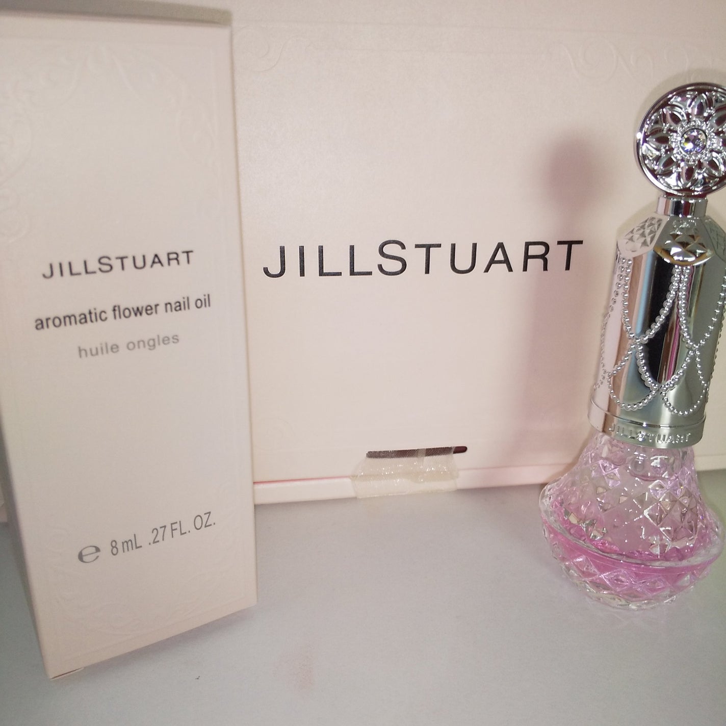アロマティックフラワー ネイルオイル 01 pink essence/JILL STUART/ネイルオイル・トリートメントを使ったクチコミ(8枚目)