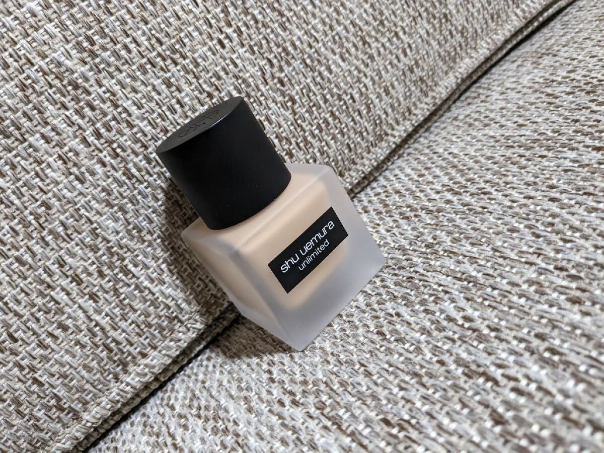 (旧)アンリミテッド ラスティング フルイド/shu uemura/リキッドファンデーションを使ったクチコミ(2枚目)