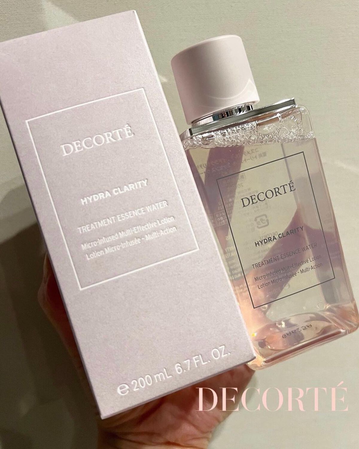 イドラクラリティ 薬用 トリートメント エッセンス ウォーター/DECORTÉ/化粧水を使ったクチコミ(1枚目)