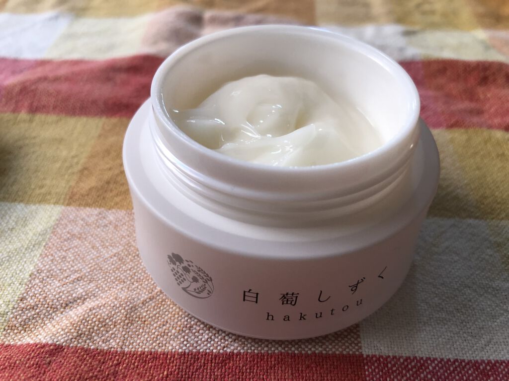 濃密ナノ保湿クリーム/白萄しずく/美容液を使ったクチコミ（2枚目）