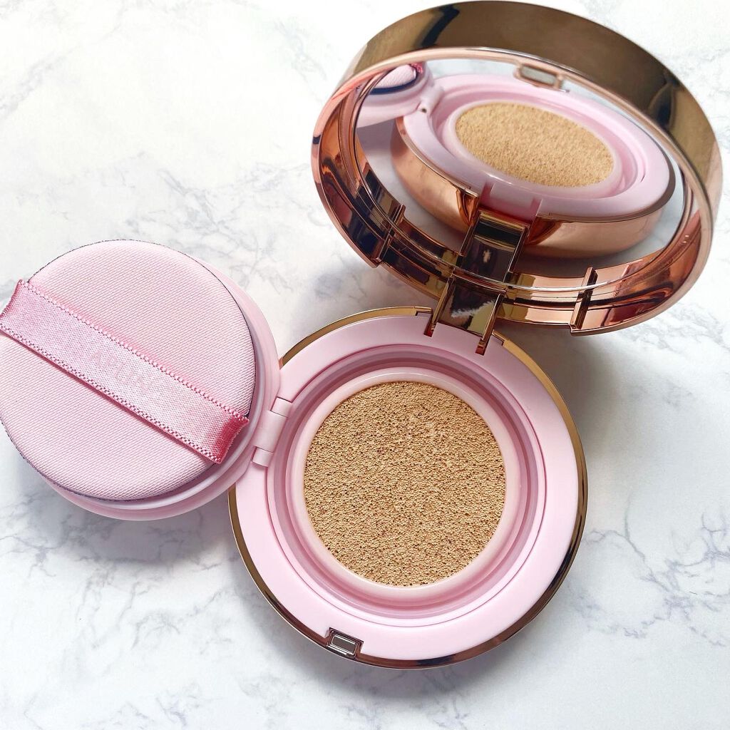 ピンクティーツリーカバークッション/APLIN/クッションファンデーションを使ったクチコミ(2枚目)