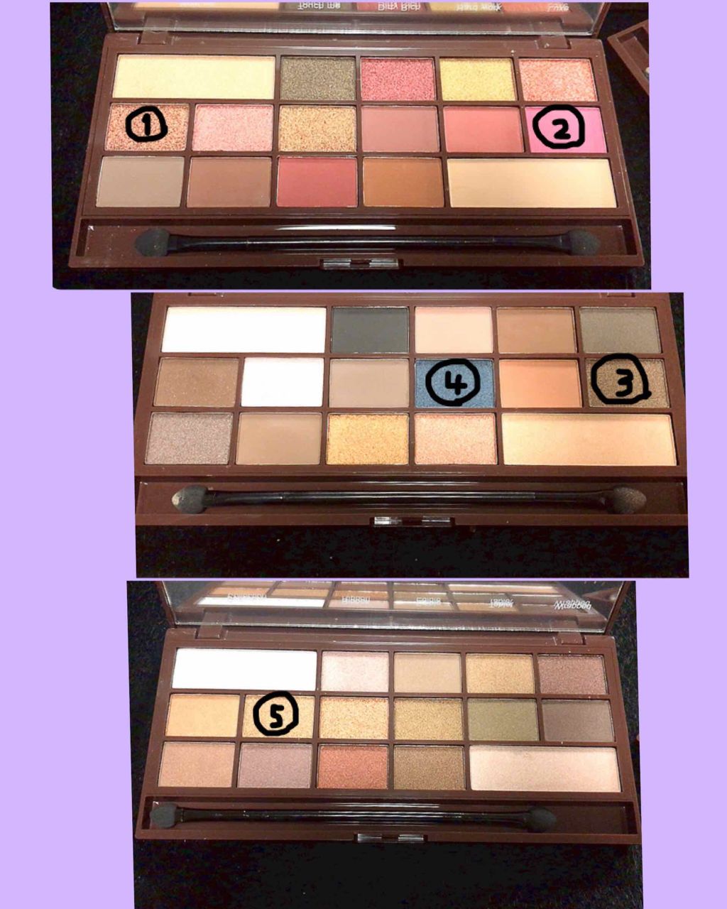 アイラブチョコレート/MAKEUP REVOLUTION/アイシャドウパレットを使ったクチコミ(1枚目)