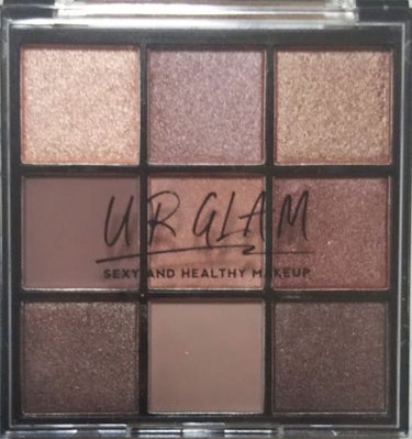 UR GLAM　BLOOMING EYE COLOR PALETTE/U R GLAM/パウダーアイシャドウを使ったクチコミ（2枚目）