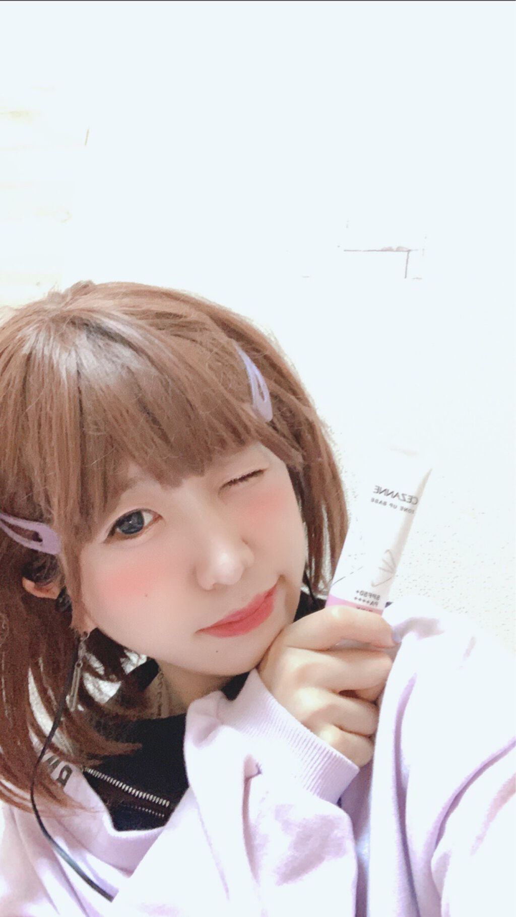 UVトーンアップベース/CEZANNE/化粧下地を使ったクチコミ(2枚目)