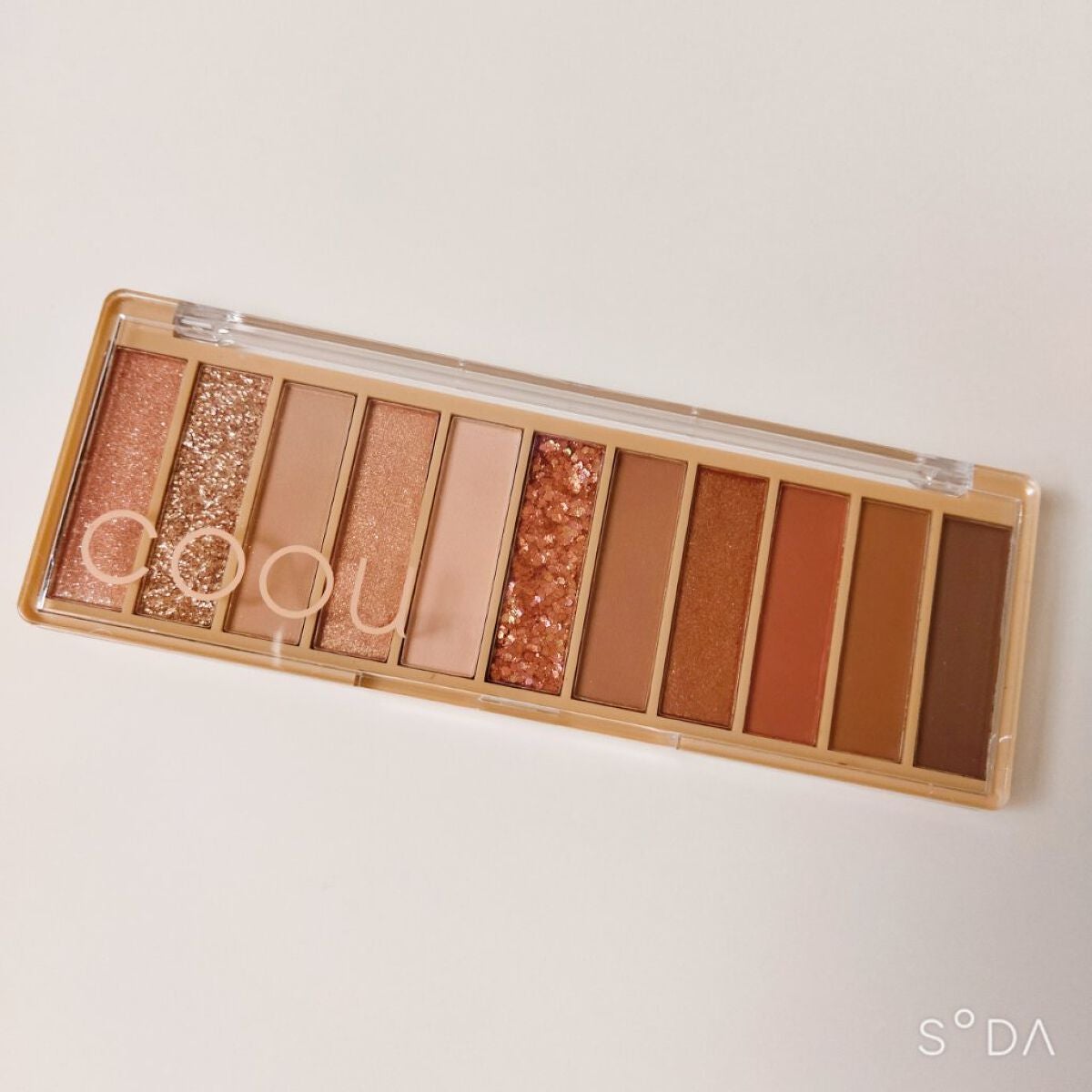 アイシャドウパレット/coou/アイシャドウパレットを使ったクチコミ(1枚目)