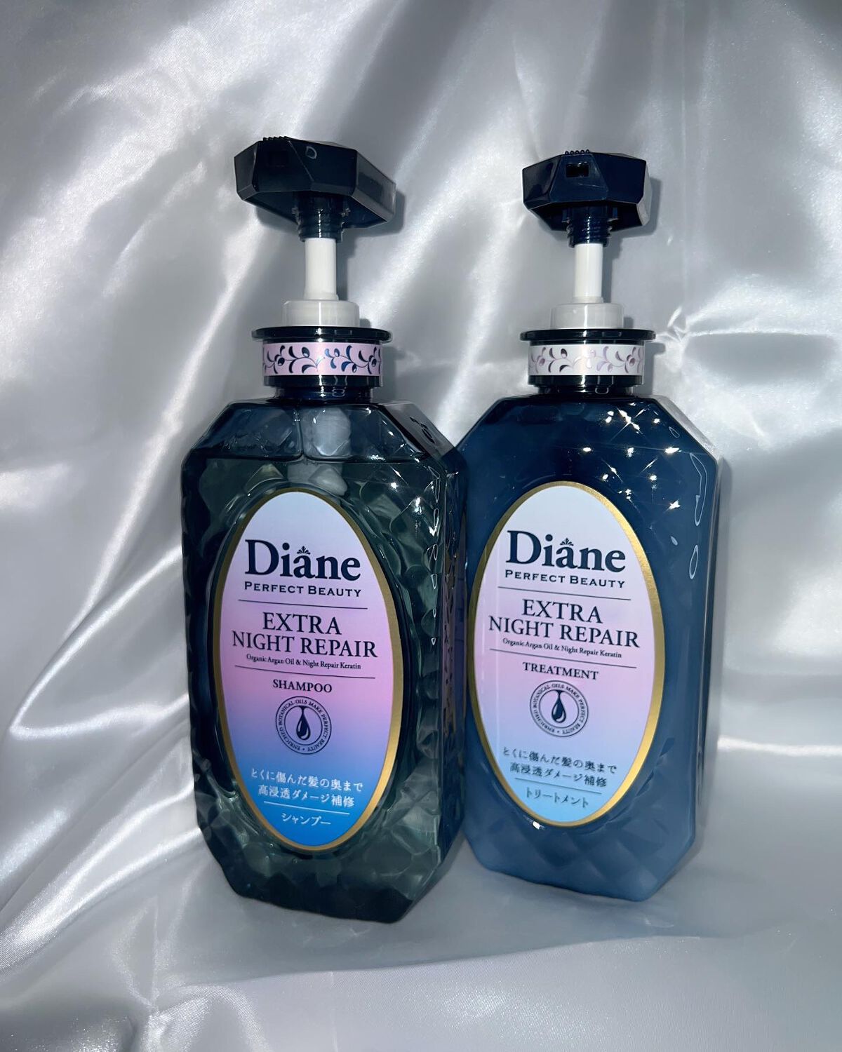 エクストラナイトリペア シャンプー&トリートメント/ダイアン/市販シャンプーを使ったクチコミ(1枚目)