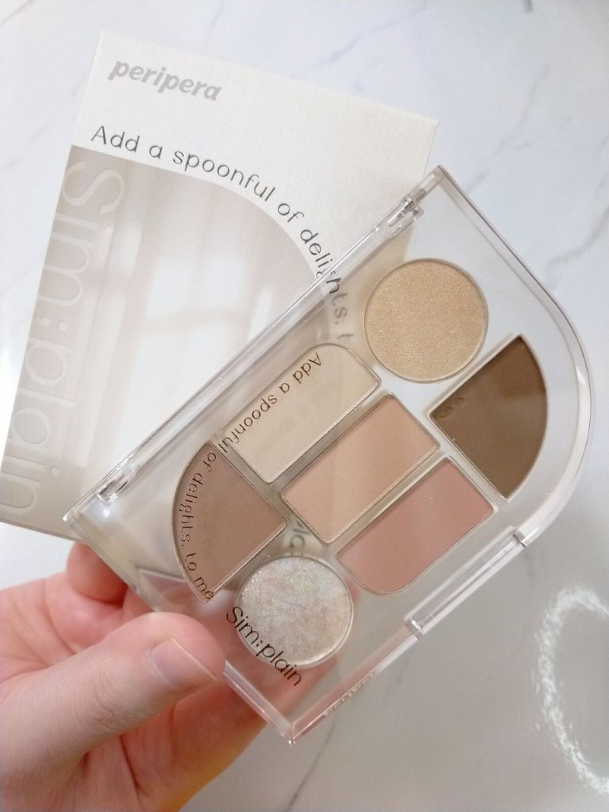 シンプレイン アイパレット/Sim;plain/アイシャドウパレットを使ったクチコミ(2枚目)