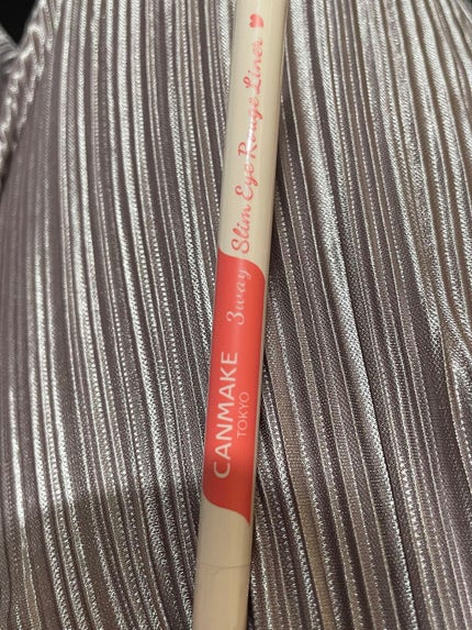 3wayスリムアイルージュライナー/キャンメイク/リキッドアイライナーを使ったクチコミ(1枚目)