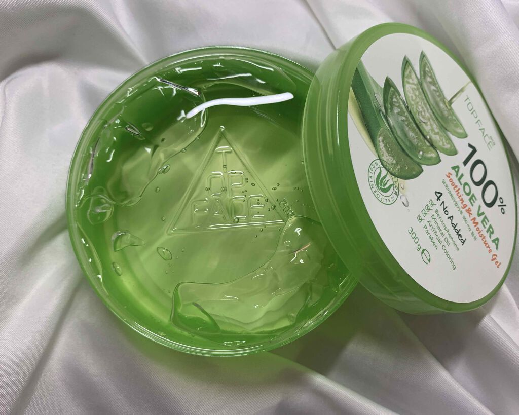 オーガニック アロエベラゲル 100%/TOPFACE/ボディローションを使ったクチコミ（2枚目）