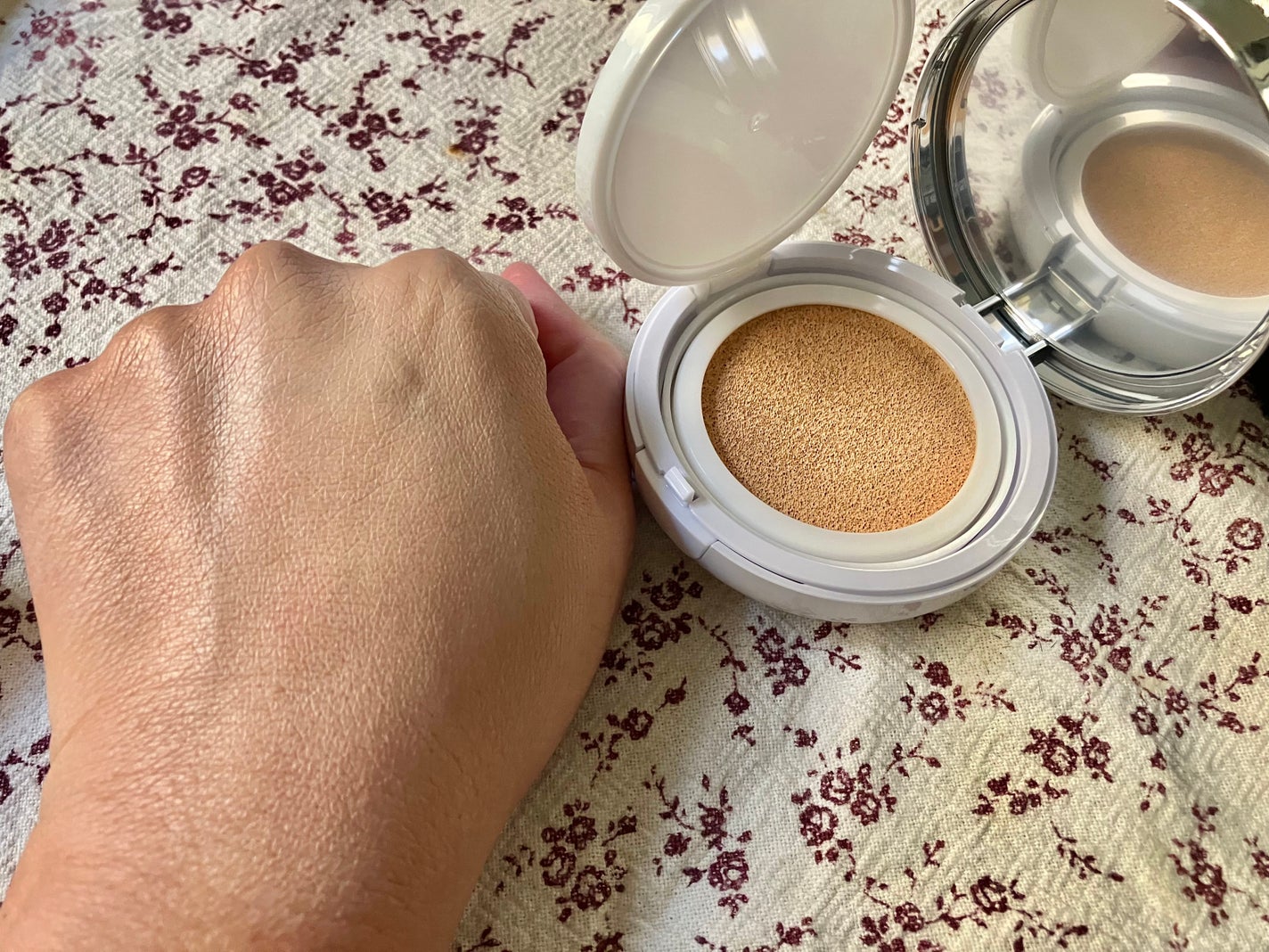 Glow High Cover Cushion/orin/クッションファンデーションを使ったクチコミ(5枚目)