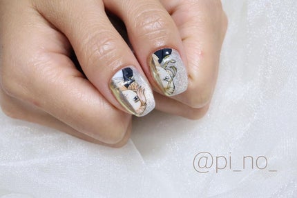 shino on LIPS 「#東京リベンジャーズネイルマイキーとドラケン☺︎!1月から先延..」(2枚目)