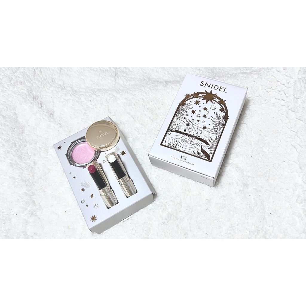 ホリデー メイクアップ コフレ 2021/SNIDEL BEAUTY/メイクアップキットを使ったクチコミ(1枚目)