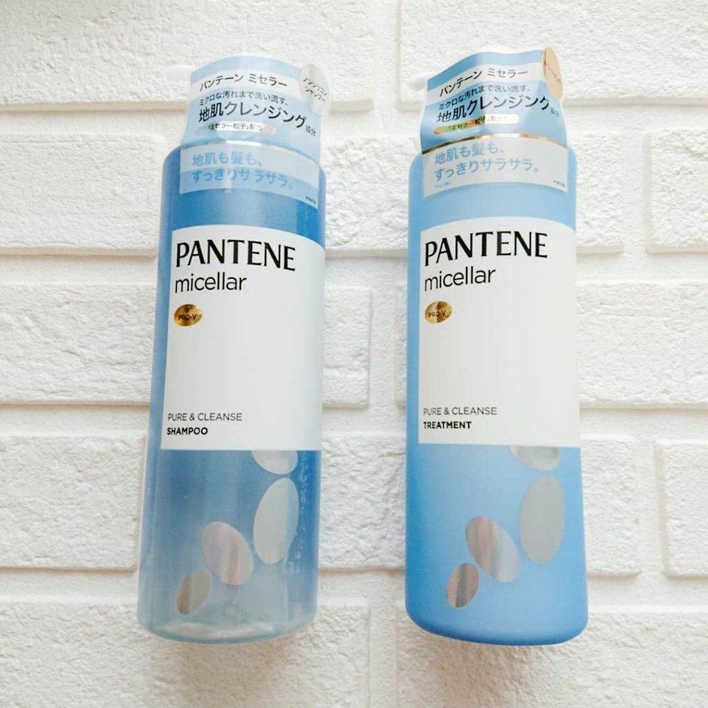 PRO-V ミセラー ピュア&クレンズ ノンシリコンシャンプー/トリートメント/パンテーン/市販シャンプーを使ったクチコミ(1枚目)