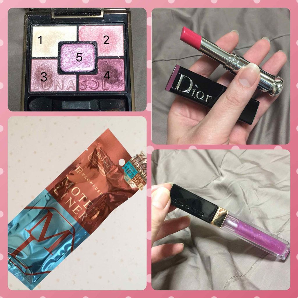 ディオール アディクト ラッカー スティック 677 インディー ローズ/Dior/口紅を使ったクチコミ（2枚目）