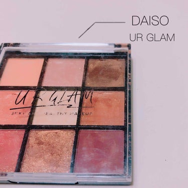 UR GLAM　BLOOMING EYE COLOR PALETTE/U R GLAM/アイシャドウパレットを使ったクチコミ（2枚目）