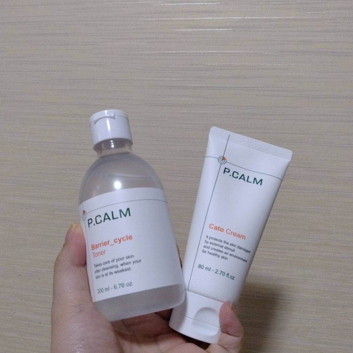 カトクリーム/P.CALM/フェイスクリームを使ったクチコミ（3枚目）