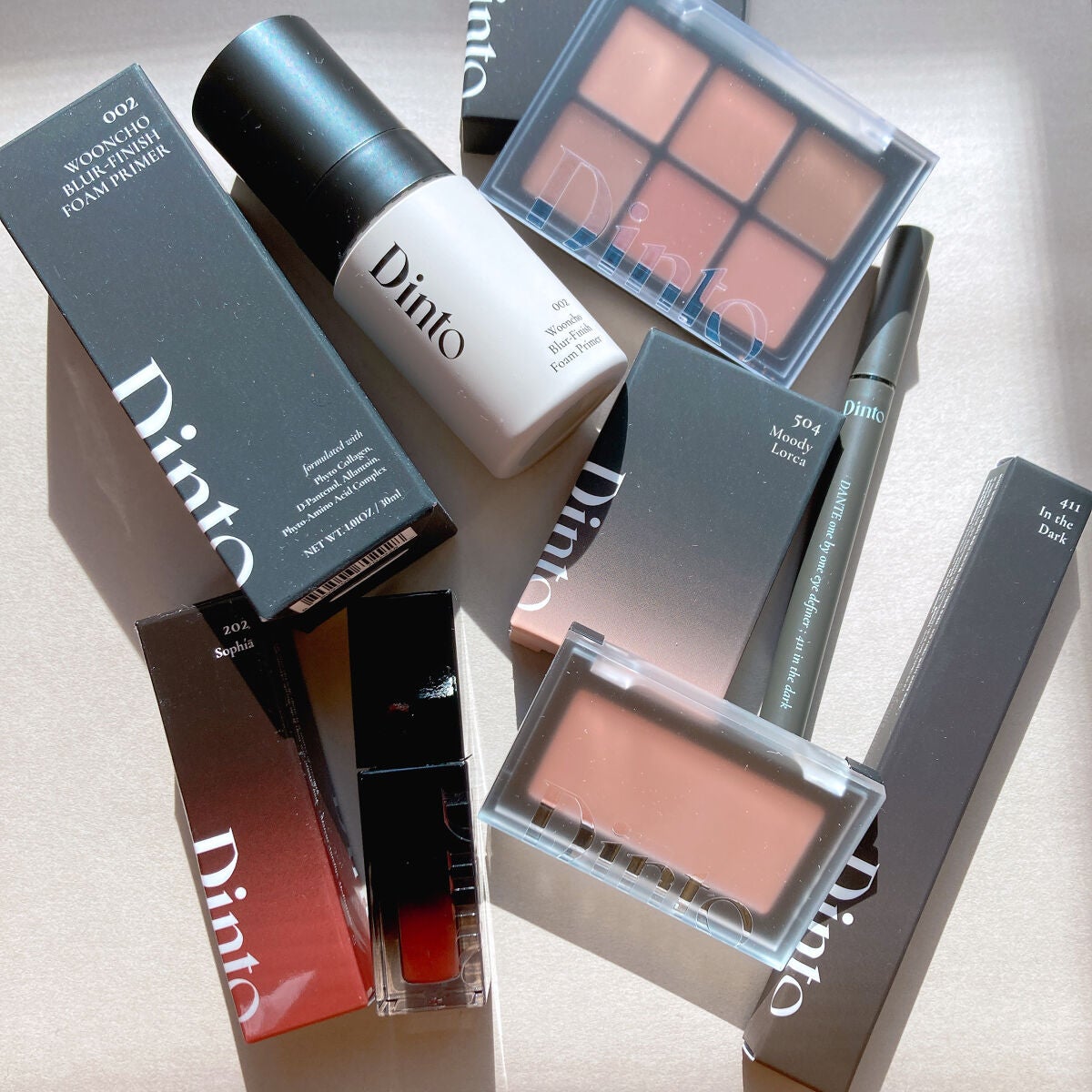 ブラーフィニシュシャドウパレット/Dinto/アイシャドウパレットを使ったクチコミ(1枚目)