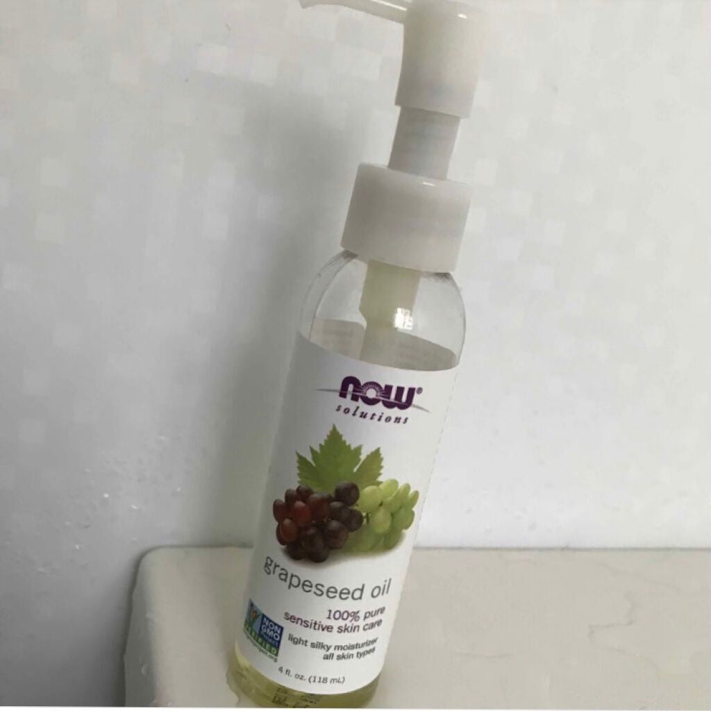 グレープシードオイル/Now Foods/ボディオイルを使ったクチコミ(1枚目)