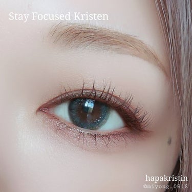 Stay Focused Kristin/Hapa kristin/カラーコンタクトレンズを使ったクチコミ（6枚目）