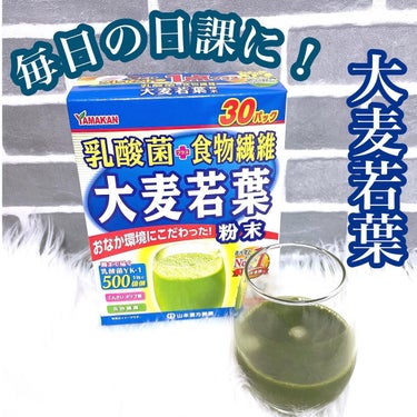 乳酸菌+食物繊維 大麦若葉/山本漢方製薬/ドリンクを使ったクチコミ（1枚目）