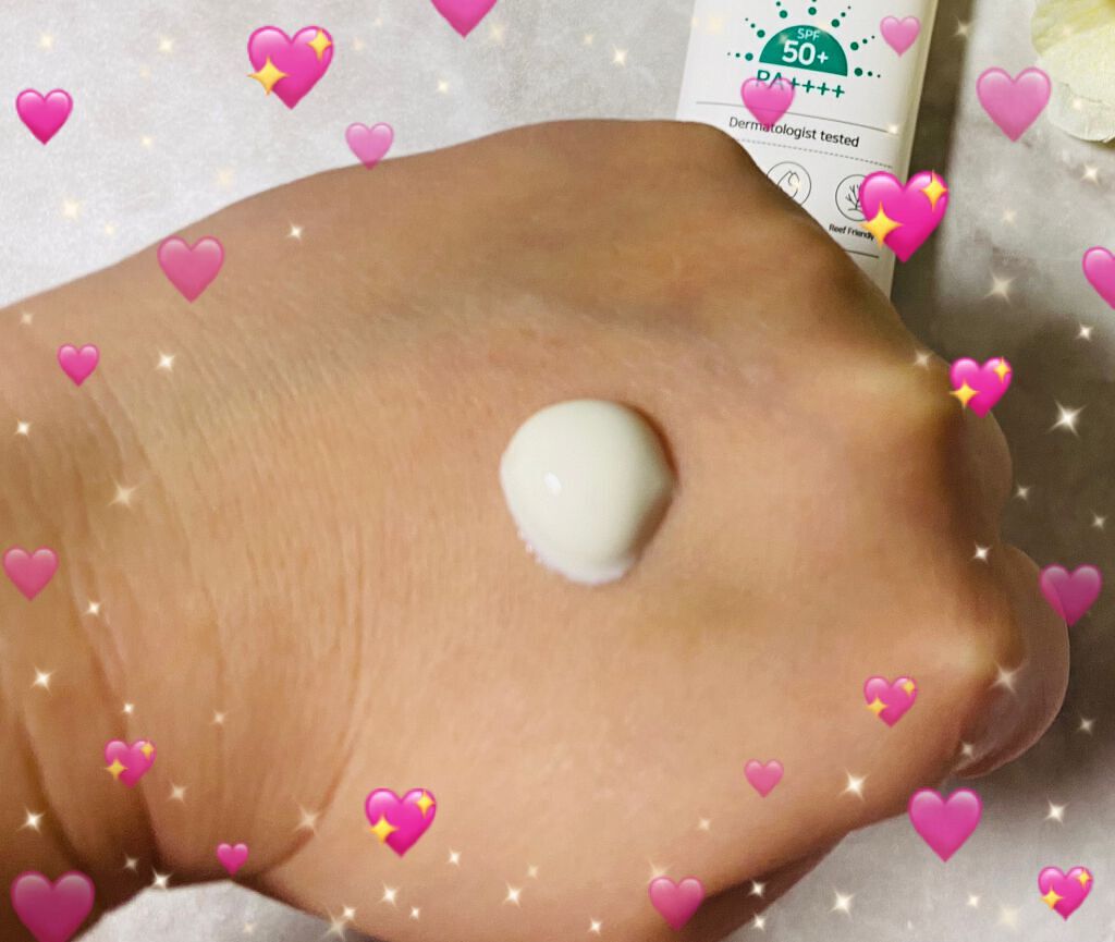 TRUECICA アクアカーミング日焼け止め/SOME BY MI/日焼け止めクリームを使ったクチコミ(2枚目)