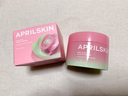 ピンクアロエメレンゲクレンザー/APRILSKIN/その他洗顔料を使ったクチコミ(2枚目)