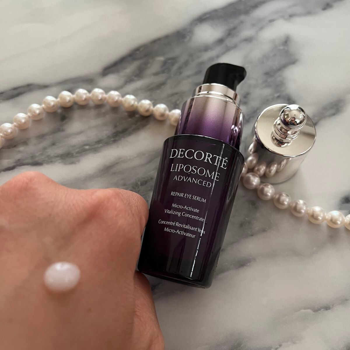 リポソーム アドバンスト リペアアイセラム/DECORTÉ/アイケア・アイクリームを使ったクチコミ(2枚目)