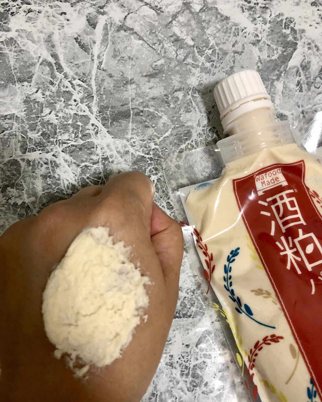 ワフードメイド　酒粕パック/pdc/洗い流すパック・マスクを使ったクチコミ（3枚目）