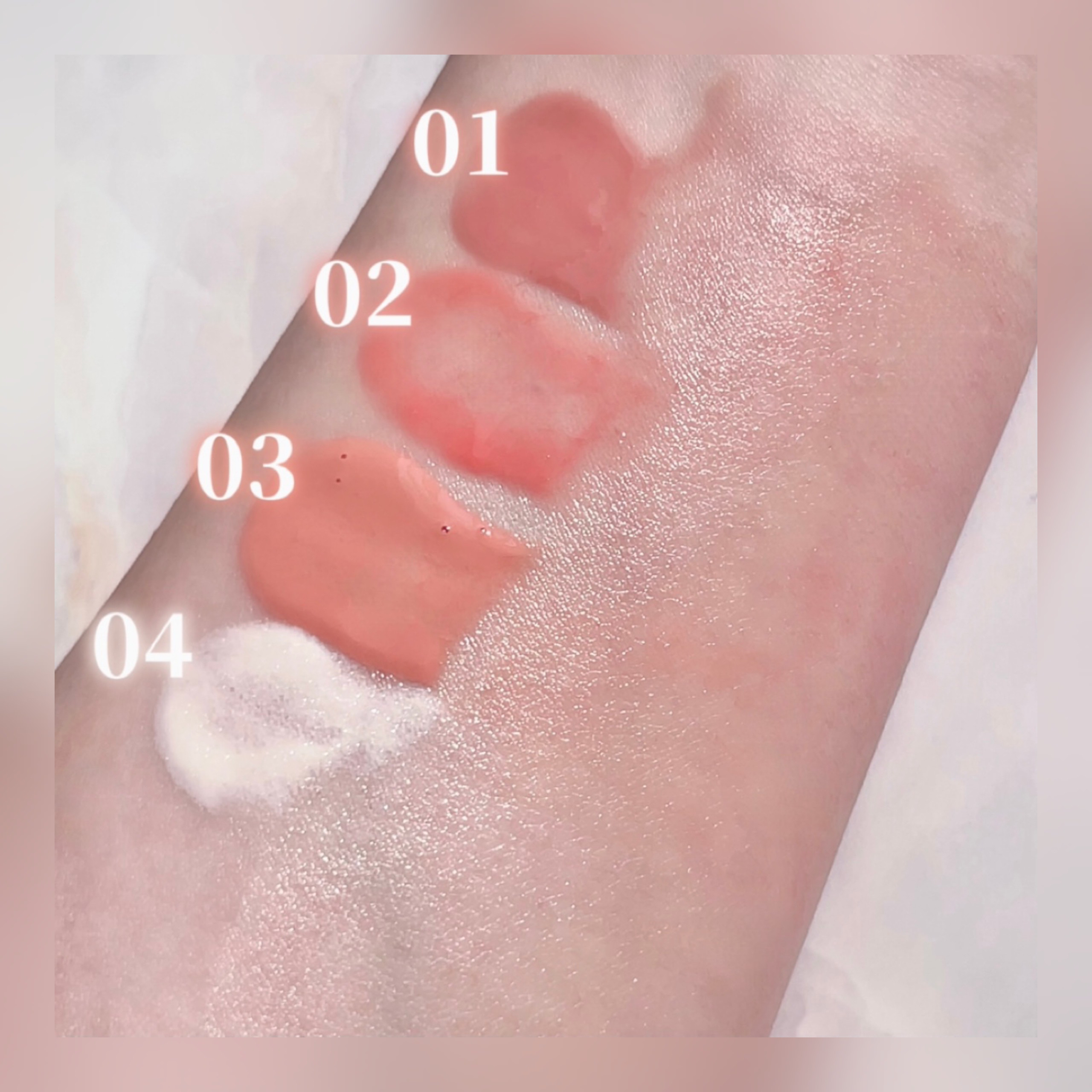 3S カラーセラム/LoNLy /リキッドチークを使ったクチコミ（3枚目）