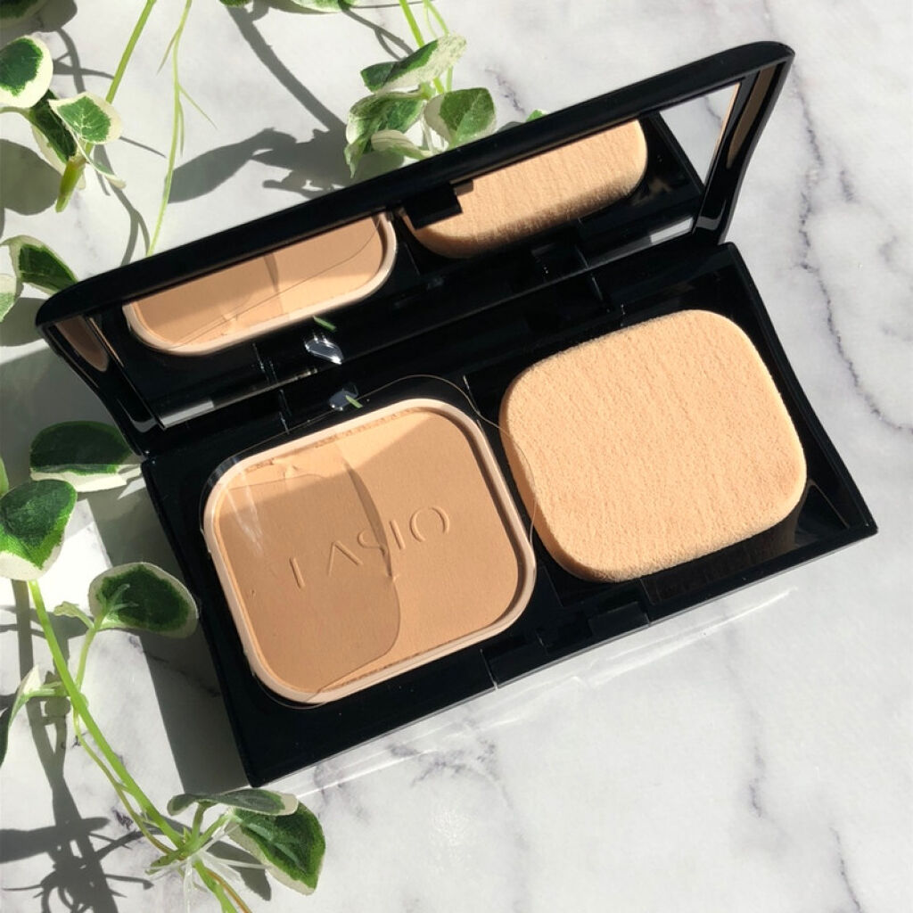 パワフルステイ モイスト ファンデーション/FASIO/パウダーファンデーションを使ったクチコミ（1枚目）