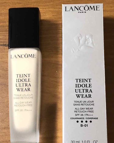 タンイドル ウルトラ ウェア リキッド/LANCOME/リキッドファンデーションを使ったクチコミ（1枚目）