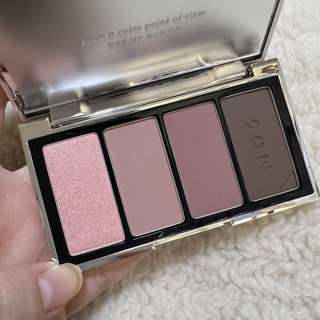 カラーリーウェイアイパレット 03 モーブオンレイク/MOS/アイシャドウパレットを使ったクチコミ（2枚目）