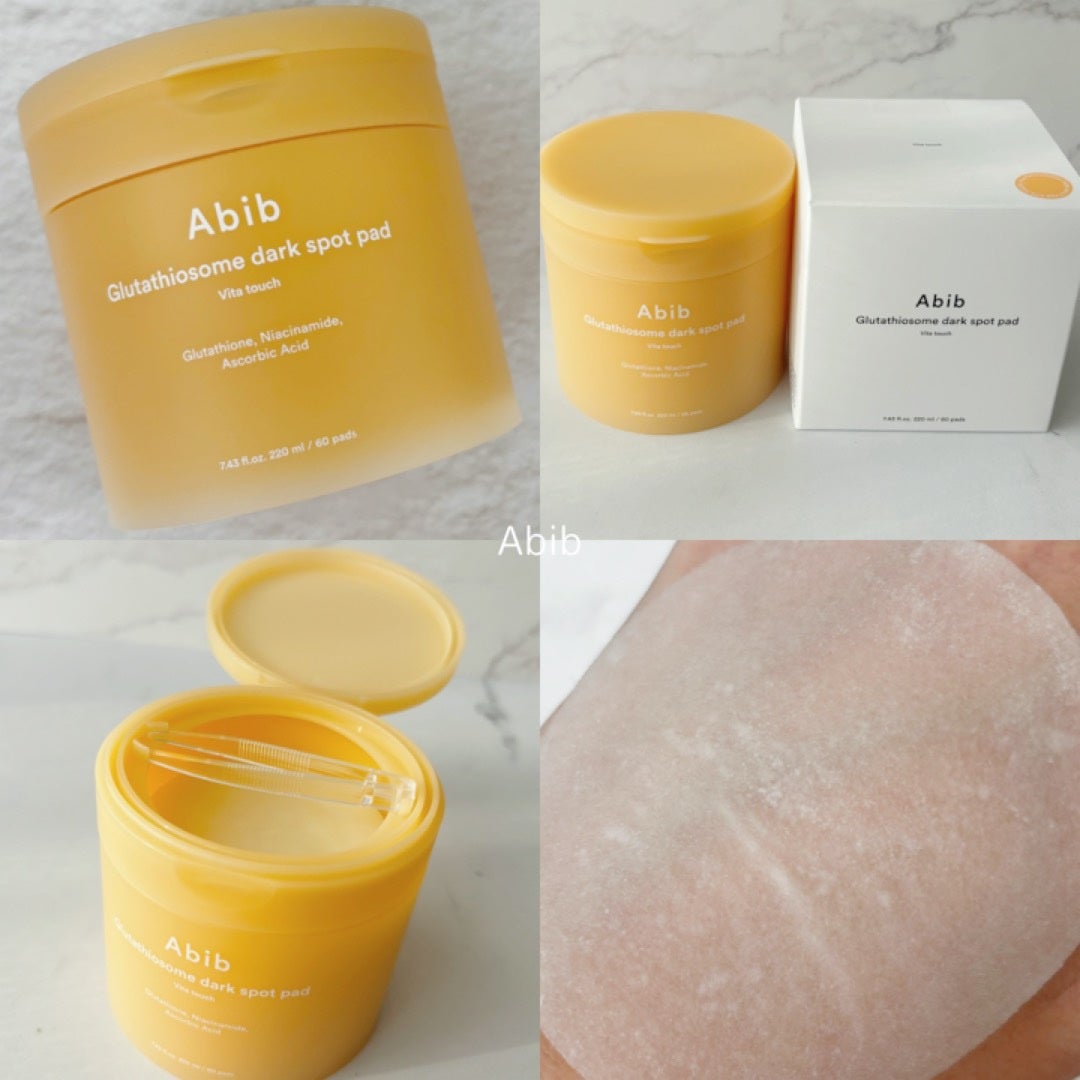 グルタチオンソームダークスポットパッドビタタッチ/Abib /トナーパッドを使ったクチコミ(1枚目)