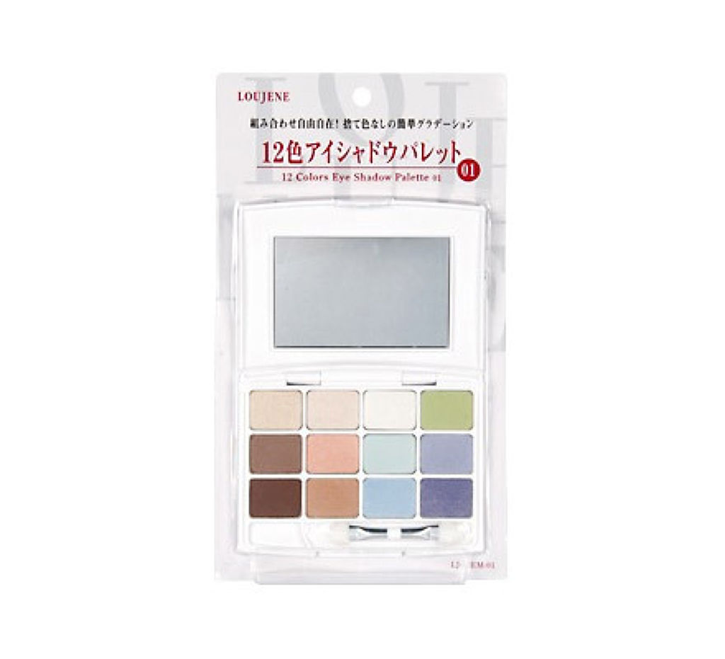 12色アイシャドウパレット 01